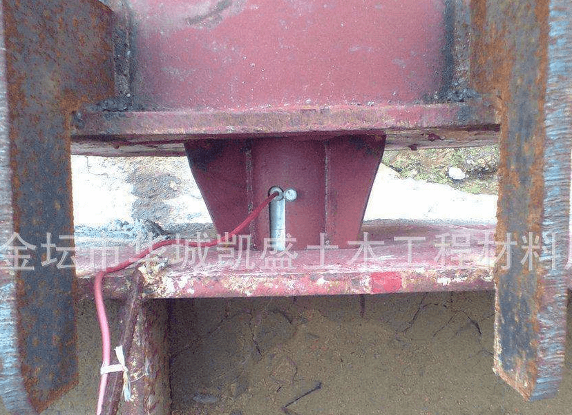 安裝完成的支撐軸力